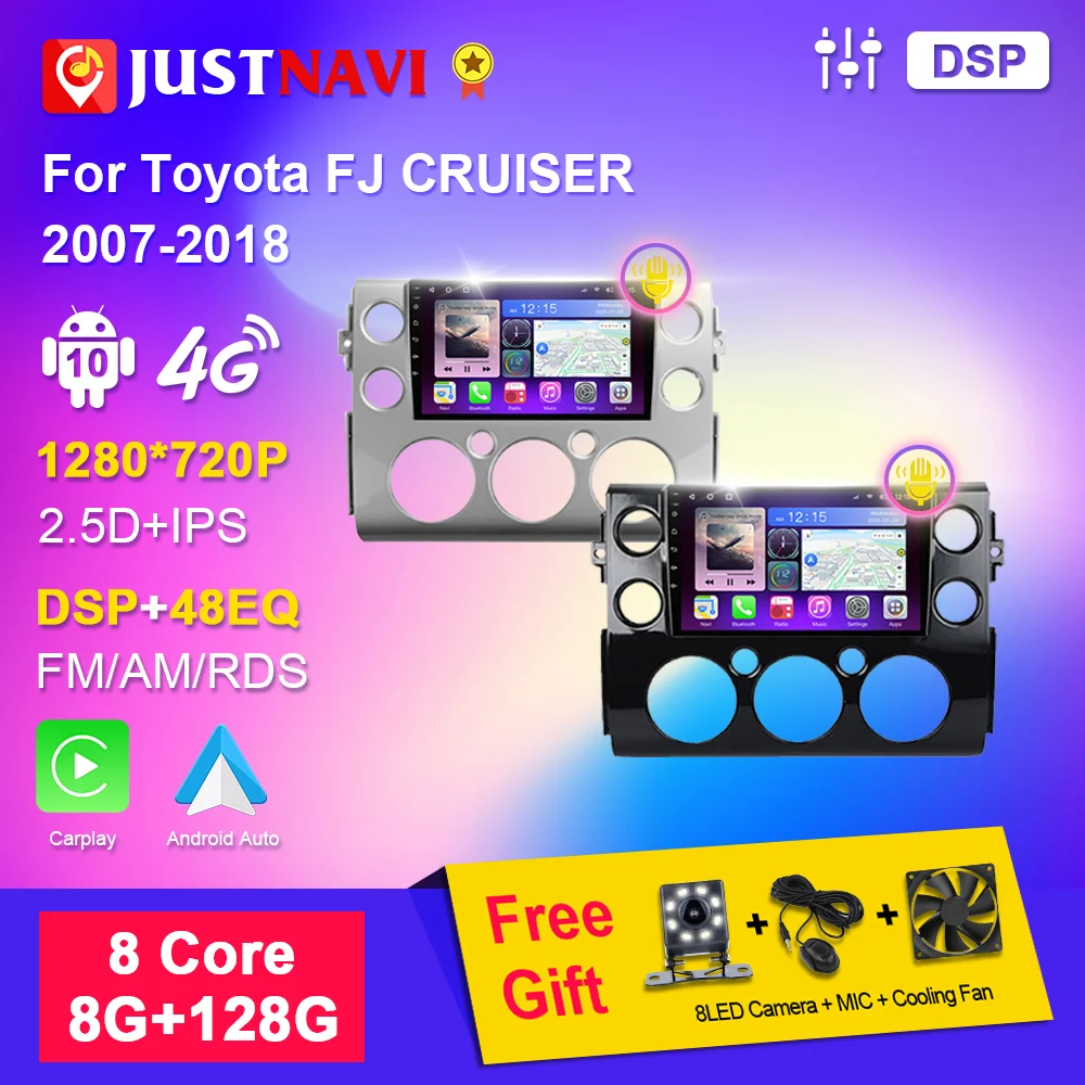 JUSTNAVI Android авто для Toyota FJ Cruiser J15 2006-2020 автомобильное радио IPS дисплей стереосистемы мультимедиа видео DVD плееры автомобильное аудио
JUSTNAVI Android авто для Toyota FJ Cruiser J15 2006-2020 автомобильное радио IPS дисплей стереосистемы мультимедиа видео DVD плееры автомобильное аудио