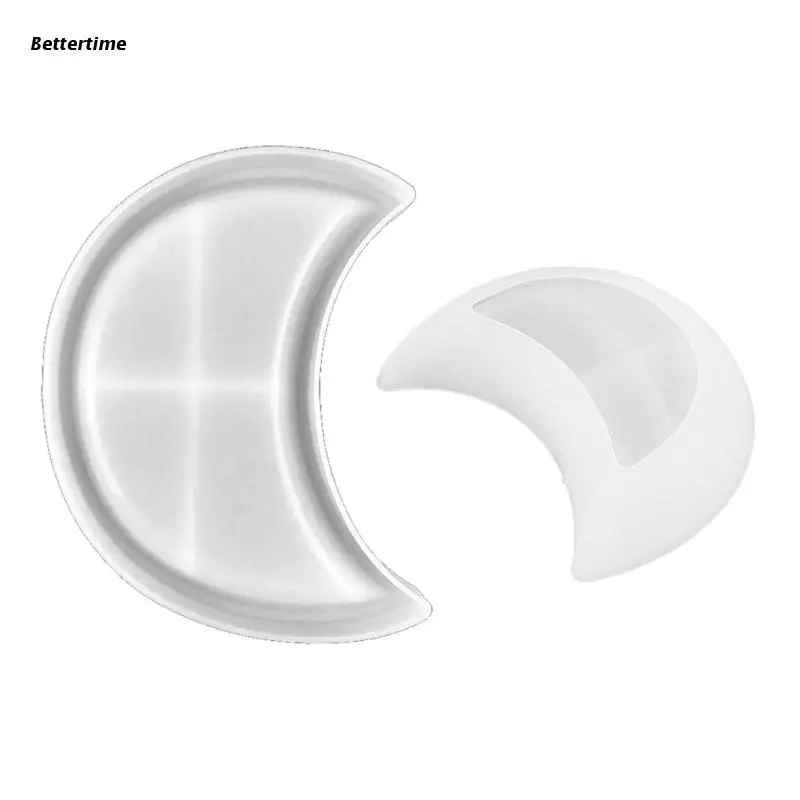 B36D Half-round Moon Silicone Tray Mold Epoxy Resin Mold Suitable for Diy Casting
B36D Half-round Moon Silicone Tray Mold Epoxy Resin Mold Suitable for Diy Casting