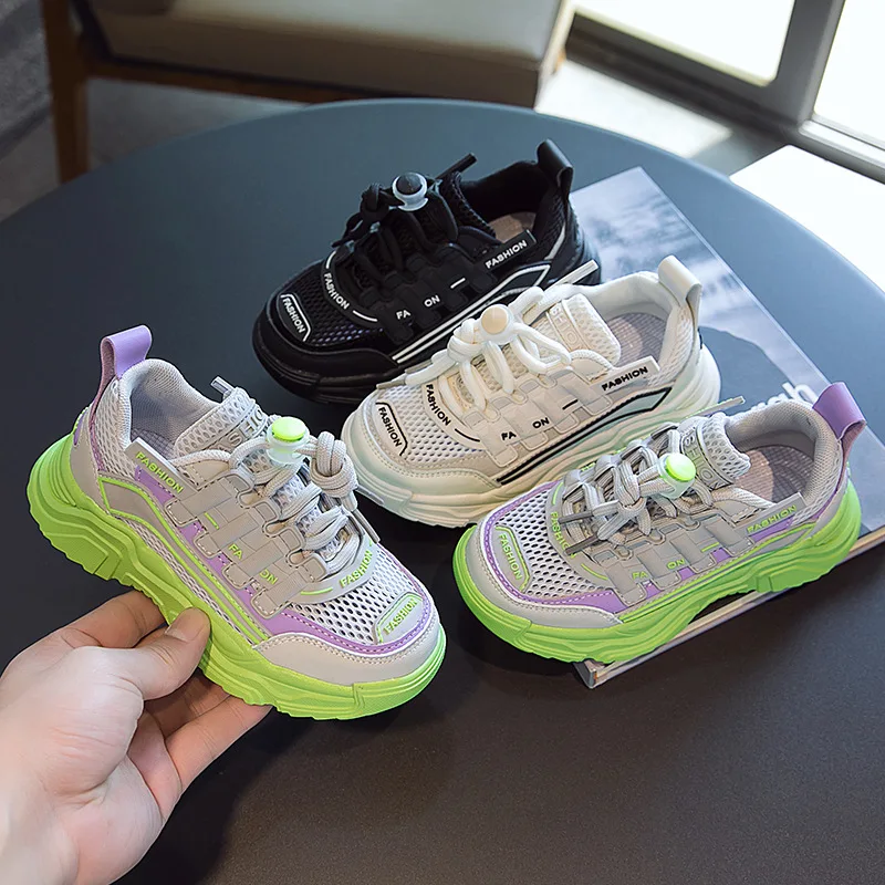New Children Mesh Shoes Boys Girls Casual Sneakers Student Breathable Sport Flats Baby Toddler Kids 041
New Children Mesh Shoes Boys Girls Casual Sneakers Student Breathable Sport Flats Baby Toddler Kids 041