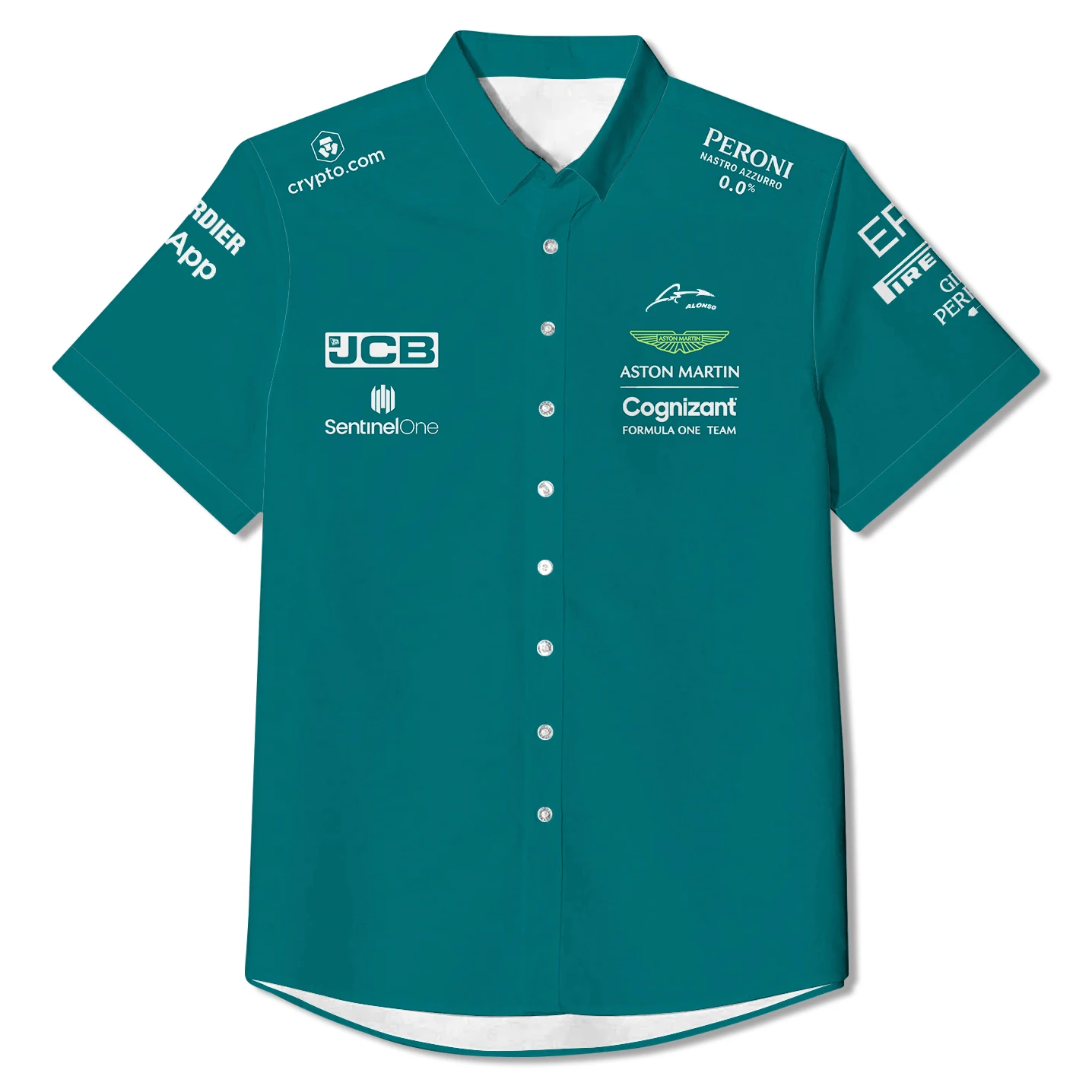 2023 Summer New Casual Shirt F1 Team Aston Martin Shirt Formula One Driver Alonso New Design Men's Fashion Top Shirt T-Shirt
2023 Summer New Casual Shirt F1 Team Aston Martin Shirt Formula One Driver Alonso New Design Men's Fashion Top Shirt T-Shirt