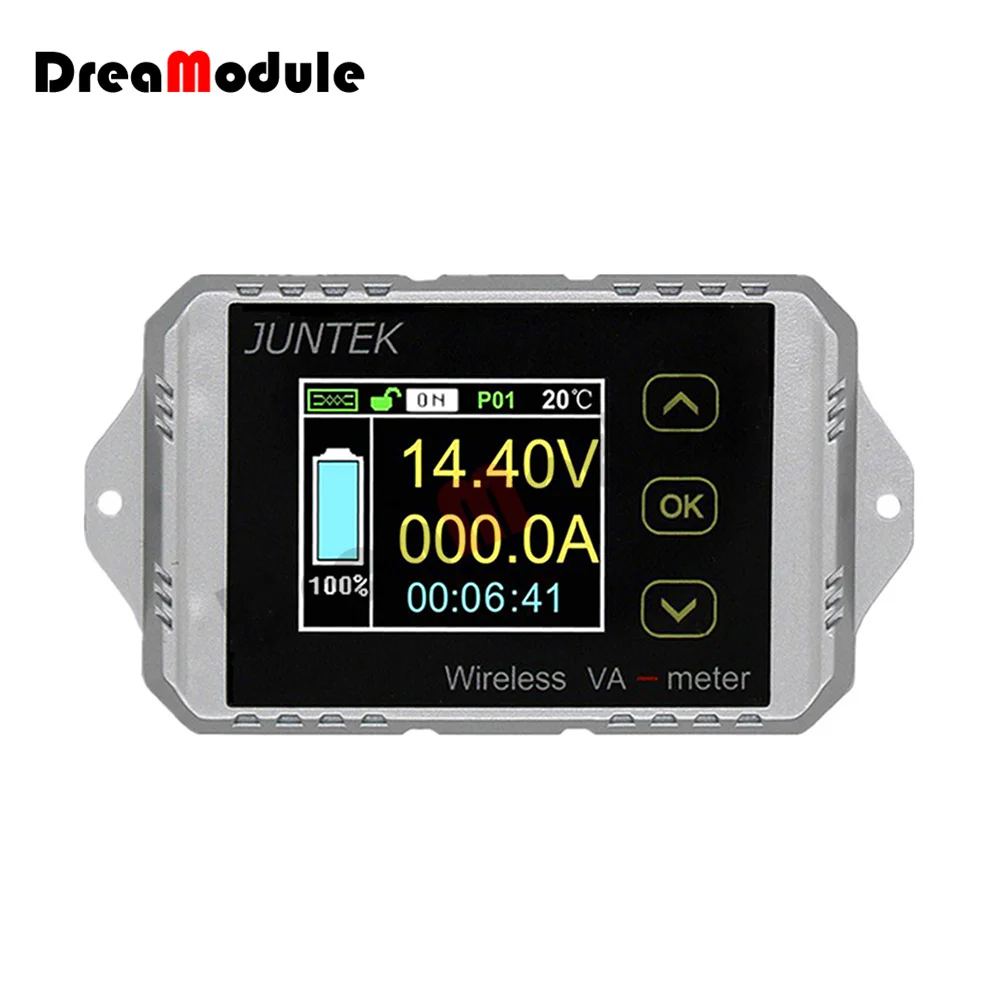 VAT-1100 VAT-1200 VAT-1050 VAT-1300 VAT-4300 Wireless Color Screen DC Voltage and Ammeter Power Meter Watt-hour Meter
VAT-1100 VAT-1200 VAT-1050 VAT-1300 VAT-4300 Wireless Color Screen DC Voltage and Ammeter Power Meter Watt-hour Meter