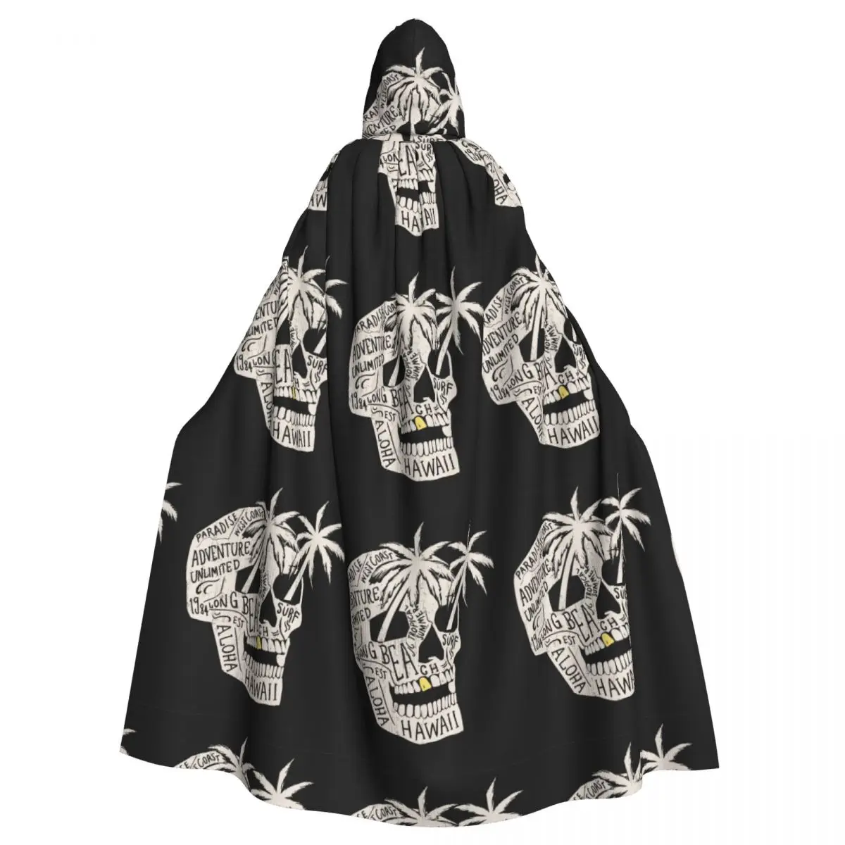 Unisex Adult Hawaii Skull Illustration Cloak with Hood Long Witch Costume Cosplay
Unisex Adult Hawaii Skull Illustration Cloak with Hood Long Witch Costume Cosplay