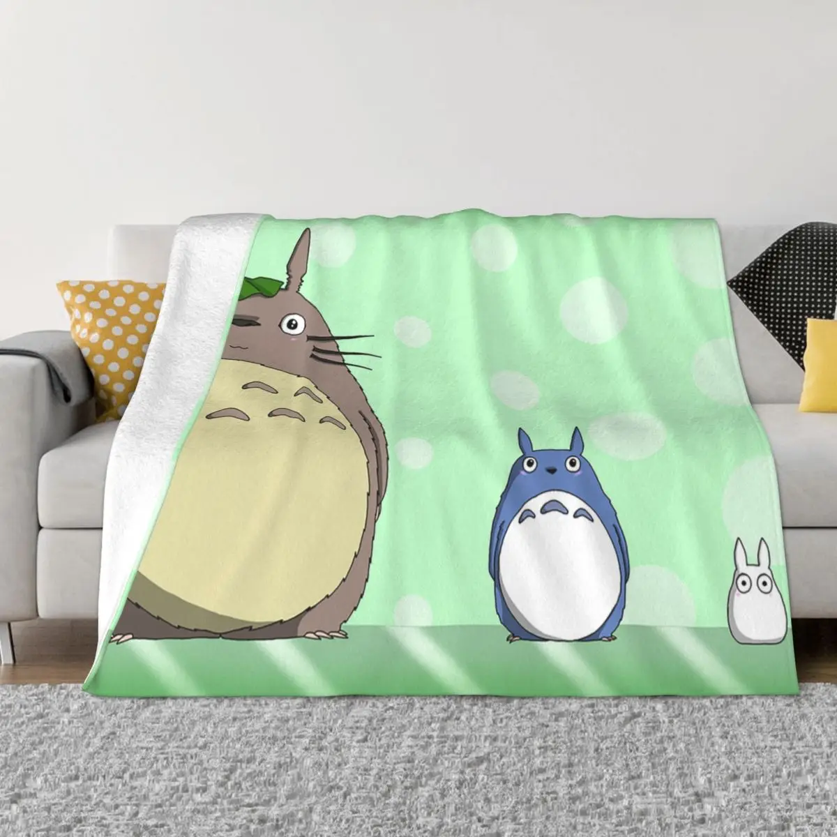 My Neighbor Totoro Blankets Fleece Japanese Anime Studio Ghibli Super Soft Throw Blanket for Airplane Travel Bedroom Quilt
My Neighbor Totoro Blankets Fleece Japanese Anime Studio Ghibli Super Soft Throw Blanket for Airplane Travel Bedroom Quilt