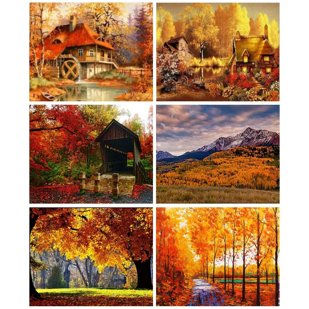 CHENISTORY Modern Diamond Embroidery 5D DIY Diamond Painting Autum Lanscape Diamond Mosaic Gift Home Decoration
CHENISTORY Modern Diamond Embroidery 5D DIY Diamond Painting Autum Lanscape Diamond Mosaic Gift Home Decoration