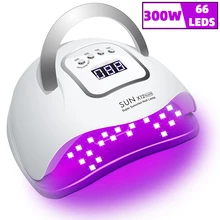 SUN X12 MAX UV LED Nail Lamp For Manicure 66 Led UV Lamp For Nails Gel Polish Dryer With Smart Sensor Professional Salon Tool