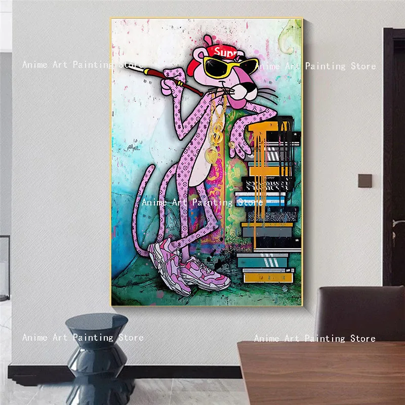Pink Panther Canvas Paintings Disney Graffiti Art Wall Art Posters Living Room Decor Pictures for Wall Prints Mural Home Decor
Pink Panther Canvas Paintings Disney Graffiti Art Wall Art Posters Living Room Decor Pictures for Wall Prints Mural Home Decor