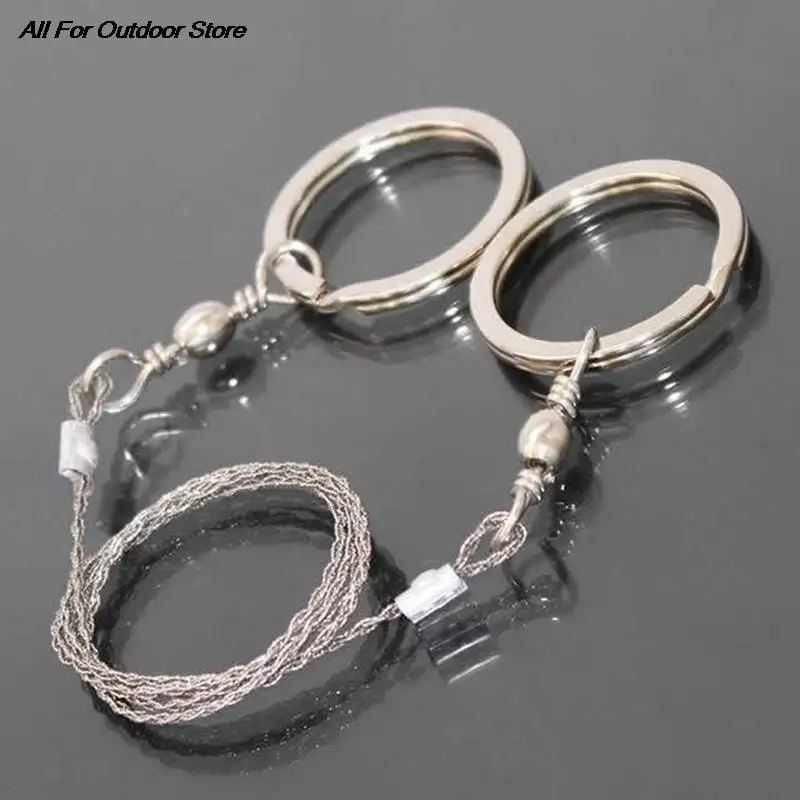 Portable Stainless Steel Wire Saw with Finger Handle Outdoor Camping Hiking Pocket Manual Cutting Chain Saws Survive Tool
Portable Stainless Steel Wire Saw with Finger Handle Outdoor Camping Hiking Pocket Manual Cutting Chain Saws Survive Tool