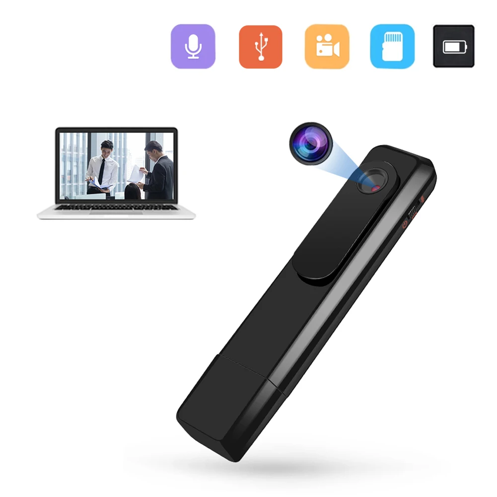 T008 Back Clip Camera HD 1080P Wearable Mini Pen Camera Portable Pocket Conversion Recorder Extremely Reliable Long Recording
T008 Back Clip Camera HD 1080P Wearable Mini Pen Camera Portable Pocket Conversion Recorder Extremely Reliable Long Recording