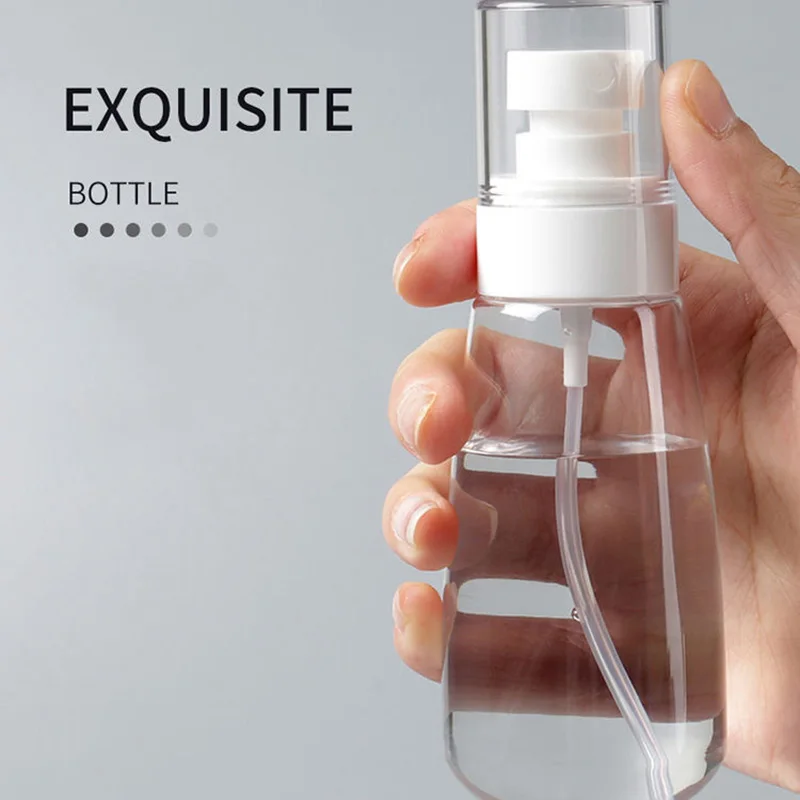 80ml Empty Spray Bottle Plastic Filling Hand Buckle Pump Sprayer For Alcohol Sterilization Travel Carry Portable Bottle
80ml Empty Spray Bottle Plastic Filling Hand Buckle Pump Sprayer For Alcohol Sterilization Travel Carry Portable Bottle