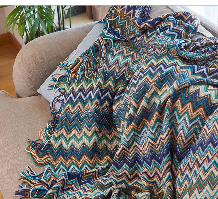 yaapeet Bohemian Knitted Blanket Sofa Cover Towel Decorative Blanket Bed Blanket
yaapeet Bohemian Knitted Blanket Sofa Cover Towel Decorative Blanket Bed Blanket