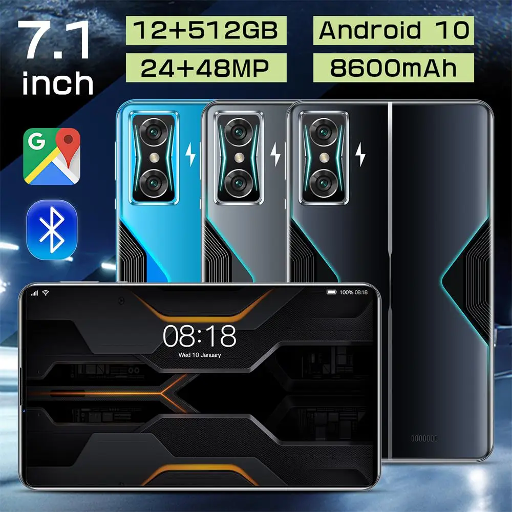 K50 планшет с 10,1-дюймовым IPS дисплеем, ОЗУ 6/8/12 Гб/фото/7,1/256 ГБ, 24 Мп + 48 МП, Android 10, GPS + FM + WiFi + BT, 512 мАч, двойной картой
K50 планшет с 10,1-дюймовым IPS дисплеем, ОЗУ 6/8/12 Гб/фото/7,1/256 ГБ, 24 Мп + 48 МП, Android 10, GPS + FM + WiFi + BT, 512 мАч, двойной картой