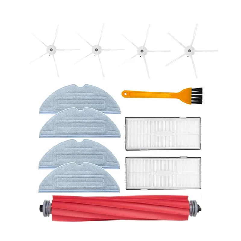 12PCS Main Side Brush Mop Cloth Hepa Filter for Xiaomi Roborock S7 T7Plus T7S Plus Vacuum Cleaner Replacement Parts Spare
12PCS Main Side Brush Mop Cloth Hepa Filter for Xiaomi Roborock S7 T7Plus T7S Plus Vacuum Cleaner Replacement Parts Spare