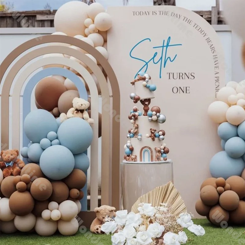 111pcs Bear Balloon Arch Dusty Blue Caramel Party Balloons Baby Shower Gender Reveal Birthday Party Kit Boho Bridal Shower
111pcs Bear Balloon Arch Dusty Blue Caramel Party Balloons Baby Shower Gender Reveal Birthday Party Kit Boho Bridal Shower