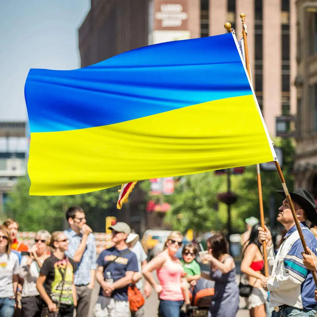 90*150cm Ukraine National Ukraine Flag Flying Flag Home Decoration Flag Banner Office Activity Parade Flag Ukraine Country Flag
90*150cm Ukraine National Ukraine Flag Flying Flag Home Decoration Flag Banner Office Activity Parade Flag Ukraine Country Flag