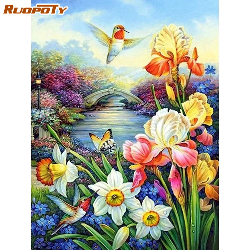 RUOPOTY Diamond Embroidery Birds Flower Diamond Painting Picture Of Rhinestones Cross Stitch Sale Handmade Hobby
RUOPOTY Diamond Embroidery Birds Flower Diamond Painting Picture Of Rhinestones Cross Stitch Sale Handmade Hobby
