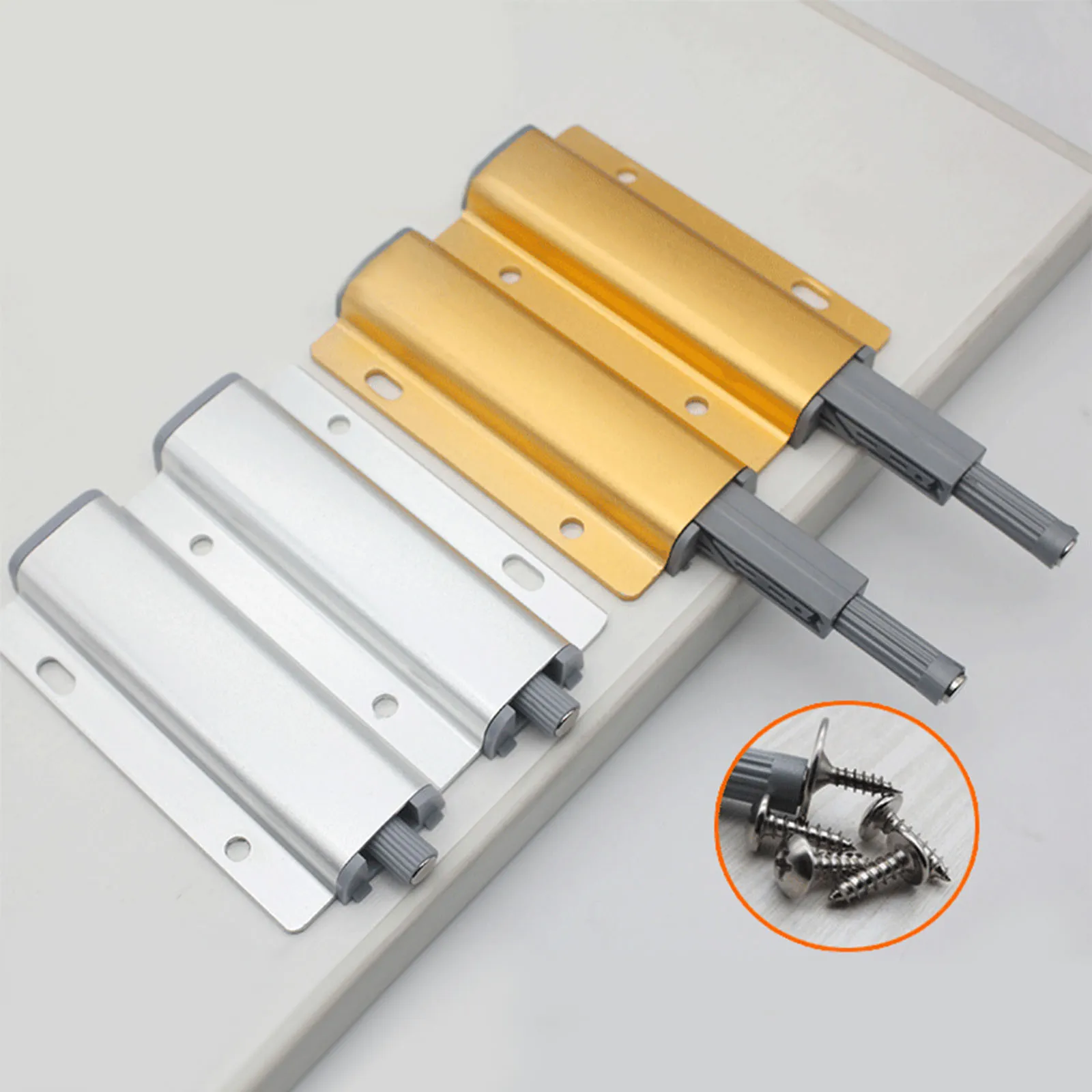 1Pcs Cabinet Push Open Cabinet Catches Aluminum Alloy Door Stops Magnetic Touch Stop Kitchen Invisible Cabinet Hardware
1Pcs Cabinet Push Open Cabinet Catches Aluminum Alloy Door Stops Magnetic Touch Stop Kitchen Invisible Cabinet Hardware
