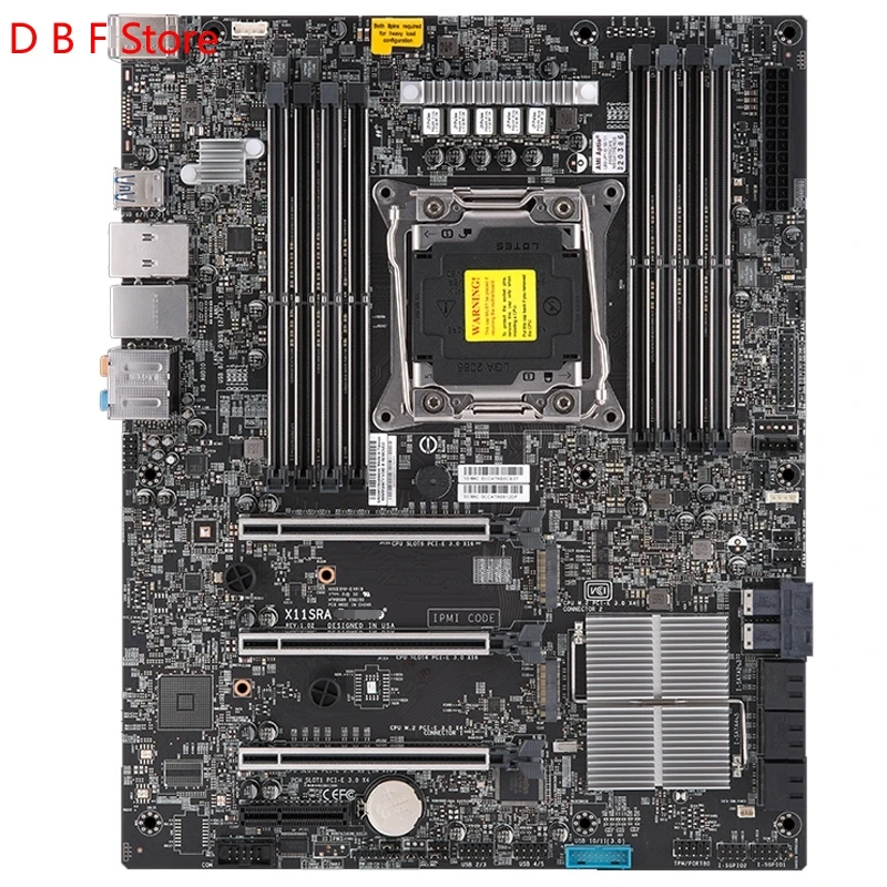 X11SRA Industrial Package Motherboard For Supermicro Graphics Workstation Single-channel C422 2066 WCPU
X11SRA Industrial Package Motherboard For Supermicro Graphics Workstation Single-channel C422 2066 WCPU