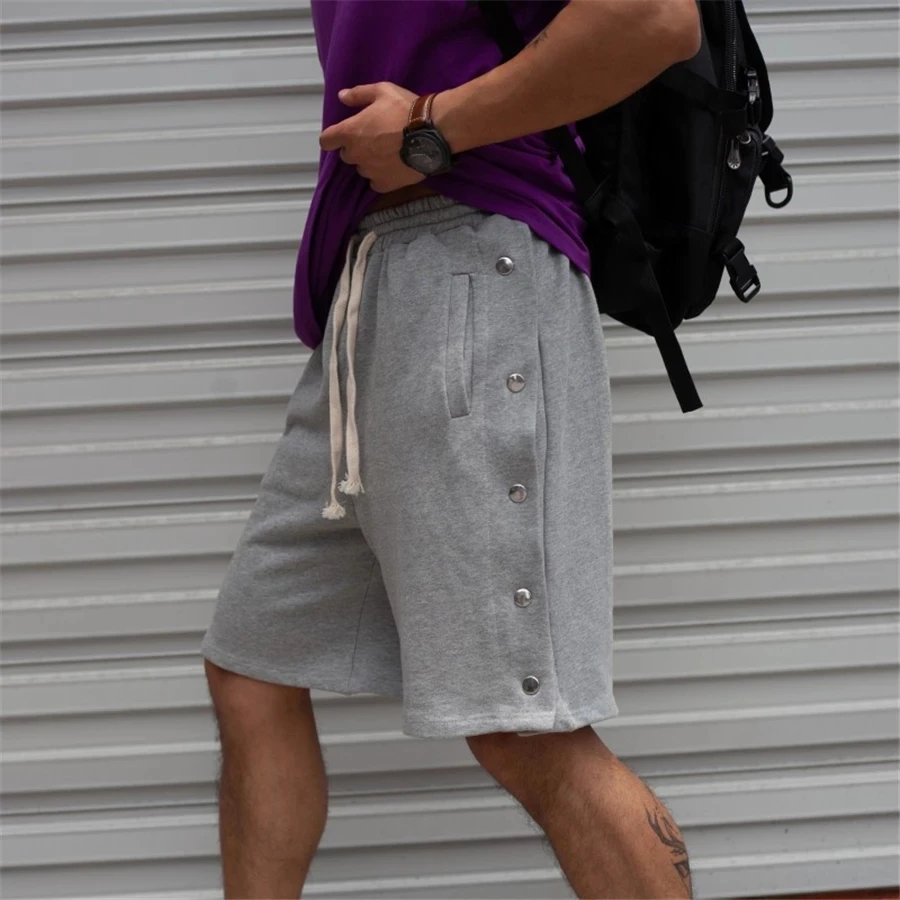 Breasted sport button shorts Jogger Breathable Casual Men Shorts Loose Elastic Waist Hip Hop Streetwear Skateboard Shorts
Breasted sport button shorts Jogger Breathable Casual Men Shorts Loose Elastic Waist Hip Hop Streetwear Skateboard Shorts