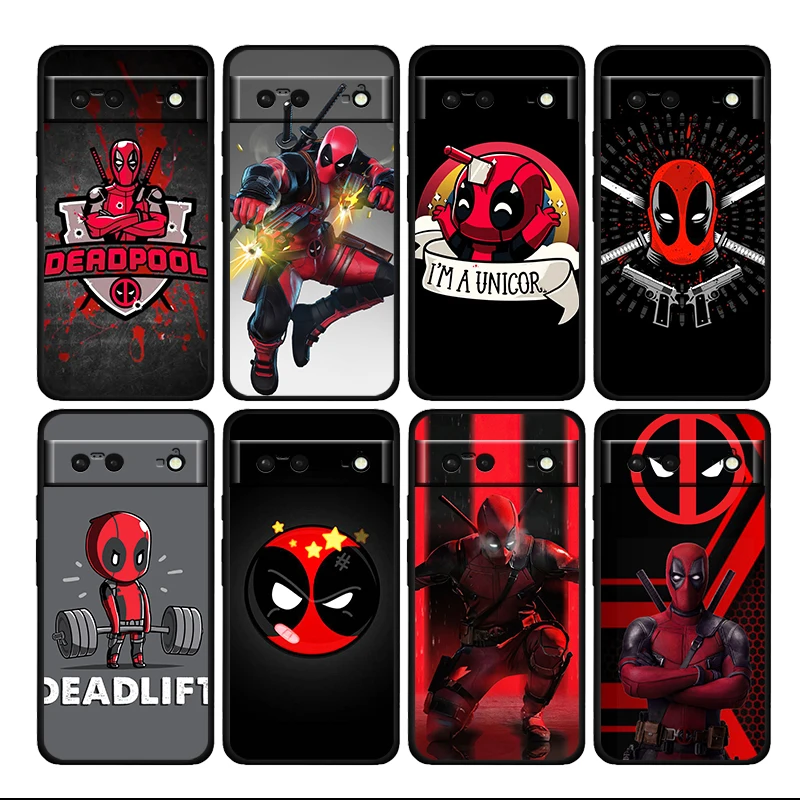 Marvel Avengers deadpool Shockproof Cover for Google Pixel 7 6 Pro 6a 5 5a 4 4a XL 5G Black Phone Case Shell Soft TPU Coque Capa
Marvel Avengers deadpool Shockproof Cover for Google Pixel 7 6 Pro 6a 5 5a 4 4a XL 5G Black Phone Case Shell Soft TPU Coque Capa