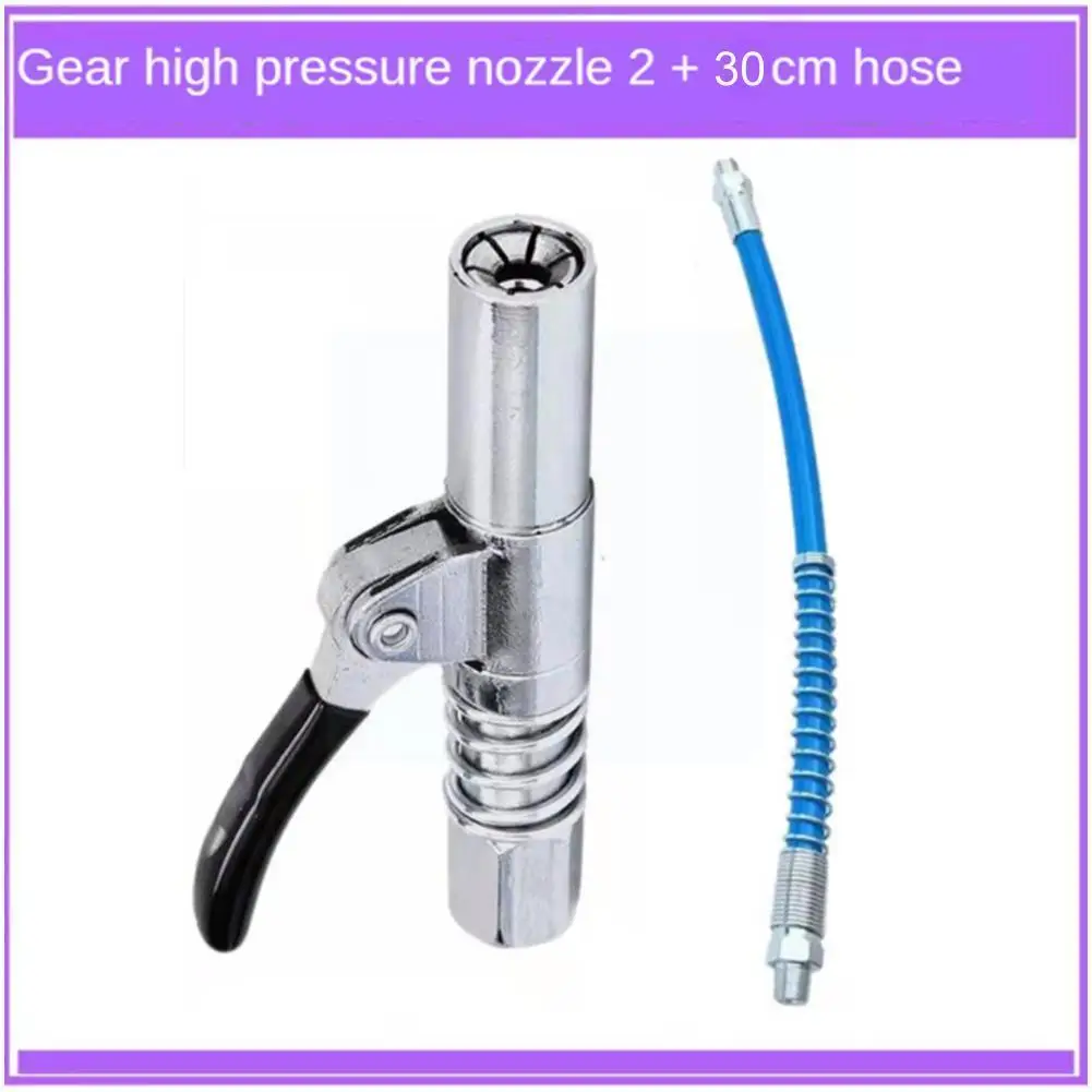 Grease Coupler Heavy-Duty Quick Release Grease Gun Easy Two To Push Accessories Press 10000PSI NPTI/8 Coupler Q9J0
Grease Coupler Heavy-Duty Quick Release Grease Gun Easy Two To Push Accessories Press 10000PSI NPTI/8 Coupler Q9J0