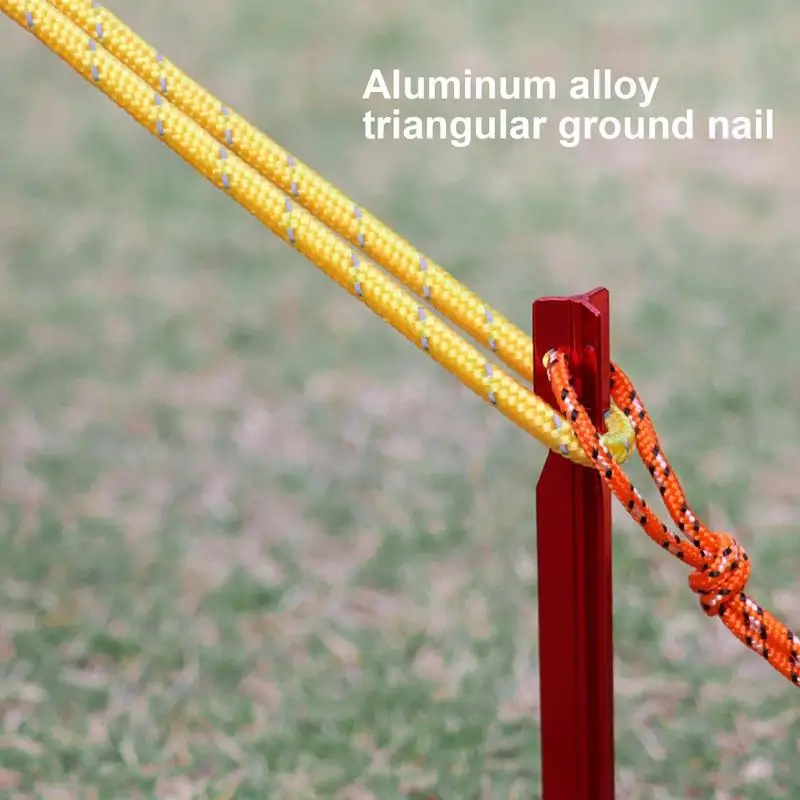 1pc 18cm Aluminum Alloy Yard Canopy Tent Pegs Garden Stakes Ground Nail Heavy Duty Hammock Camping Supplies
1pc 18cm Aluminum Alloy Yard Canopy Tent Pegs Garden Stakes Ground Nail Heavy Duty Hammock Camping Supplies