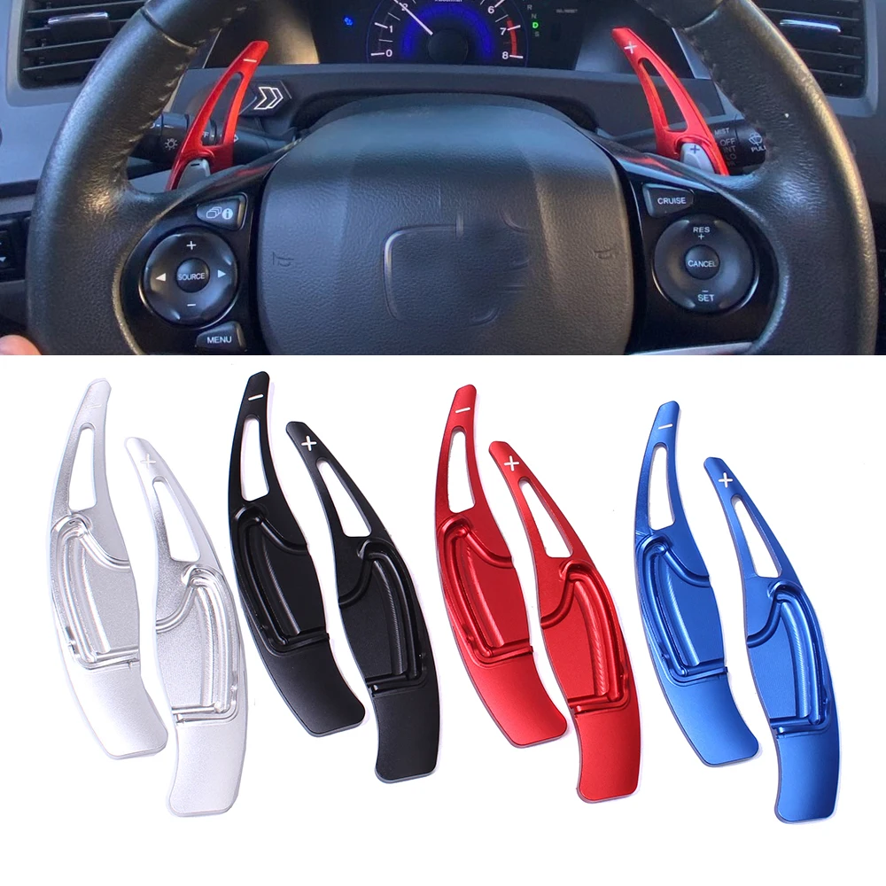 2Pcs Aluminum Car Steering Wheel Paddle Shifter Gear Shift Shifter Extension For Honda CR-V 2016 2017 CIVIC 2012 2013 2014
2Pcs Aluminum Car Steering Wheel Paddle Shifter Gear Shift Shifter Extension For Honda CR-V 2016 2017 CIVIC 2012 2013 2014