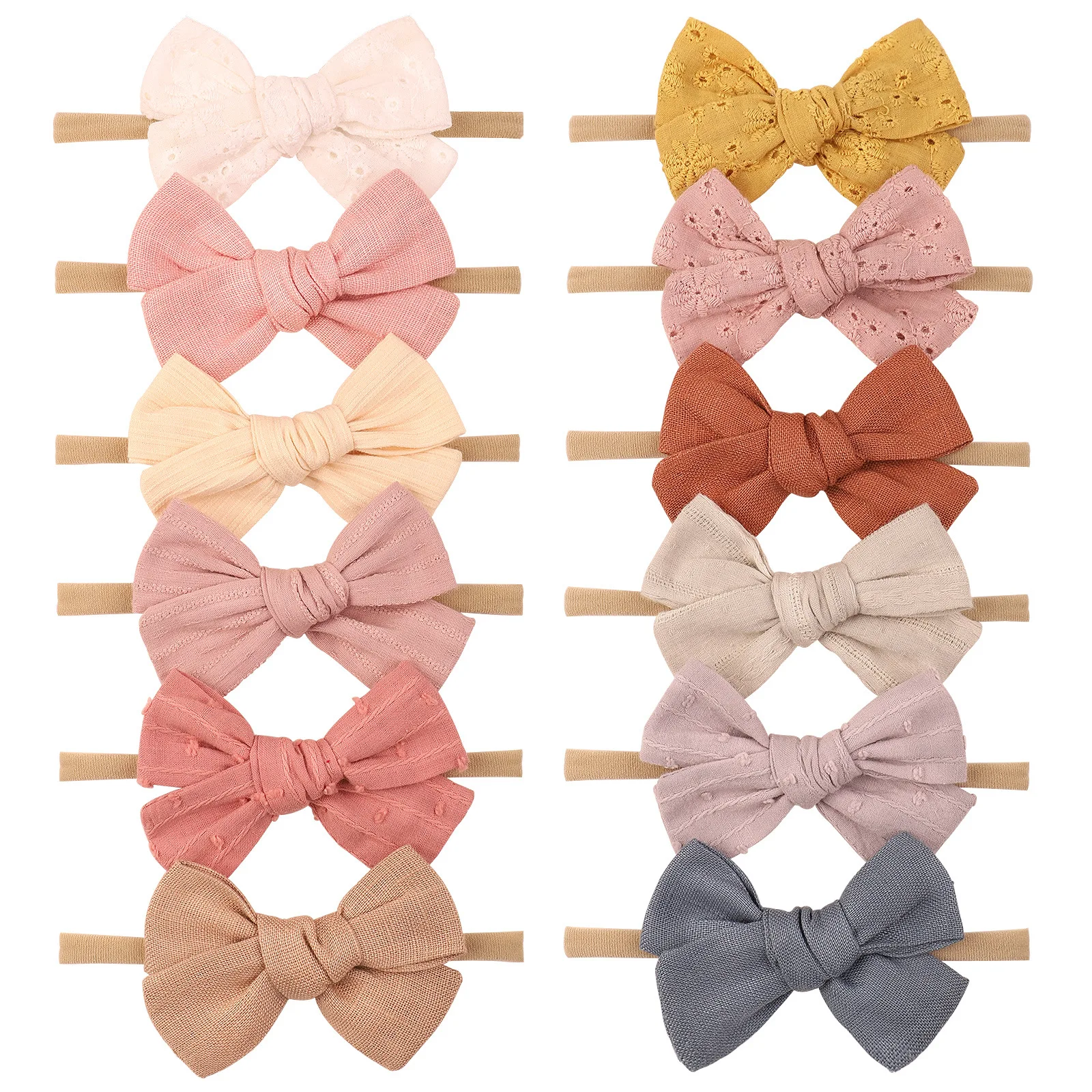 12PCS/lot 3.2Inch Baby Headband How Super Soft Nylon High Elasticity Headband Simple Cute Baby Seamless Hairband Headwear
12PCS/lot 3.2Inch Baby Headband How Super Soft Nylon High Elasticity Headband Simple Cute Baby Seamless Hairband Headwear