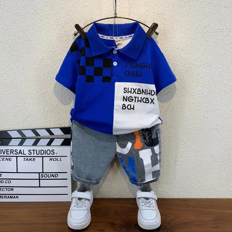 Children's Clothing Sets Boys And Girls Clothes Short Sleeve Polo Shirt+Pant Kids 2Pcs Suit Cotton 2023 Summer Baby Outfit
Children's Clothing Sets Boys And Girls Clothes Short Sleeve Polo Shirt+Pant Kids 2Pcs Suit Cotton 2023 Summer Baby Outfit