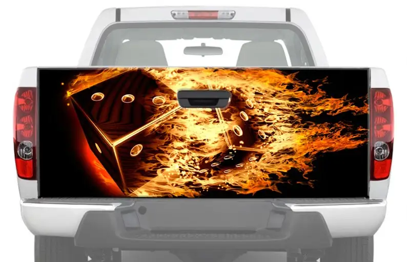 Пламенные кубики для грузовика задняя дверь графическая Наклейка Стикер для грузовика пикапа Огонь Пламя Черный
Пламенные кубики для грузовика задняя дверь графическая Наклейка Стикер для грузовика пикапа Огонь Пламя Черный