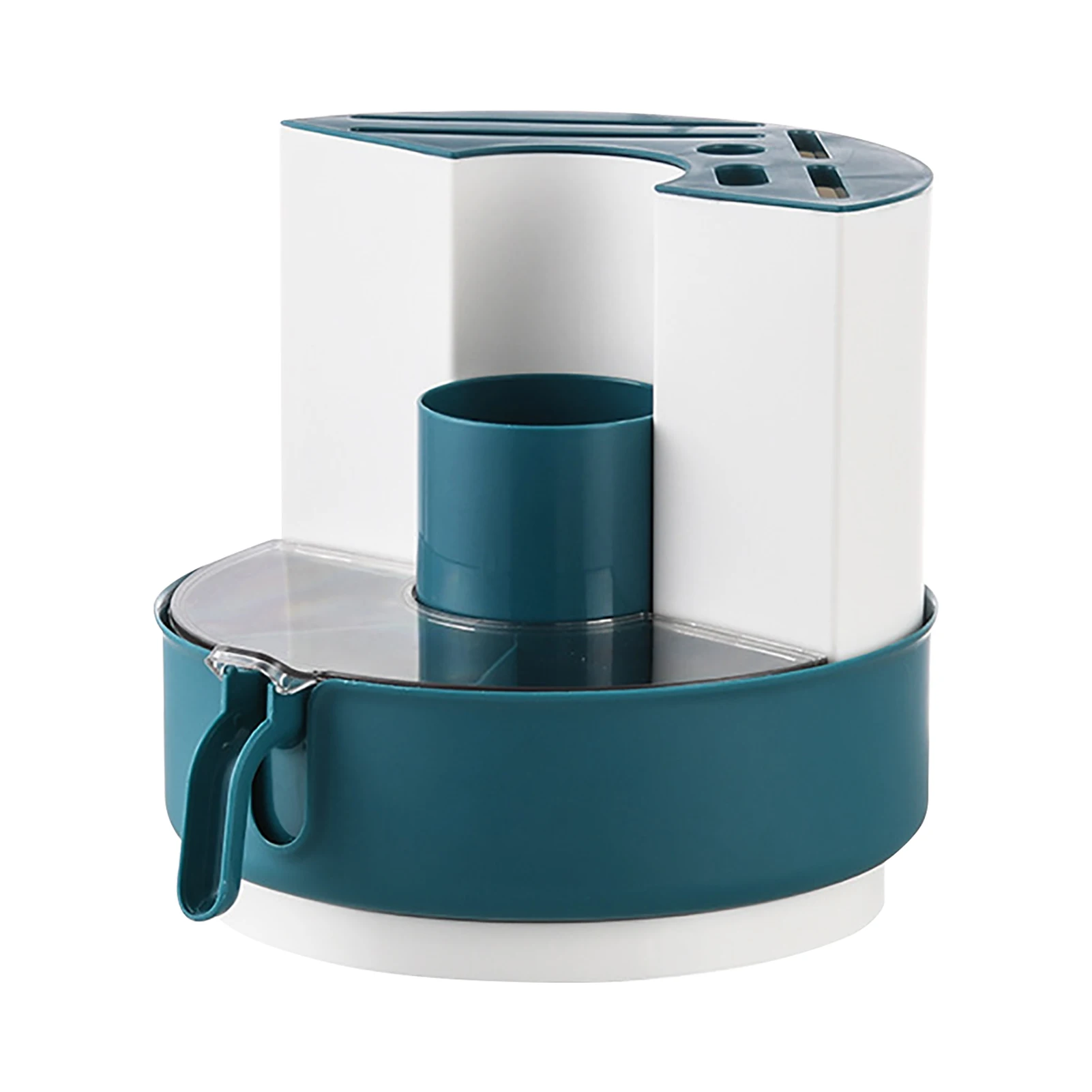 3 In 1 Multifunctional Rotating Storage Tray Pot Lid Cutlery Holder Countertop Storage Rack Home Kitchen Tool Spoon Fork Stand
3 In 1 Multifunctional Rotating Storage Tray Pot Lid Cutlery Holder Countertop Storage Rack Home Kitchen Tool Spoon Fork Stand