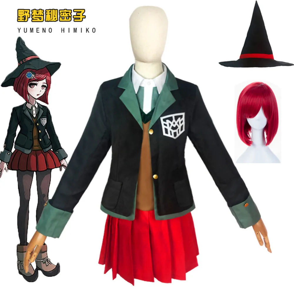 Anime Danganronpa 3 Yumeno Himiko Cosplay Costume Women Magician Uniform Hoodie Jacket Halloween Carnival Party Clothes
Anime Danganronpa 3 Yumeno Himiko Cosplay Costume Women Magician Uniform Hoodie Jacket Halloween Carnival Party Clothes