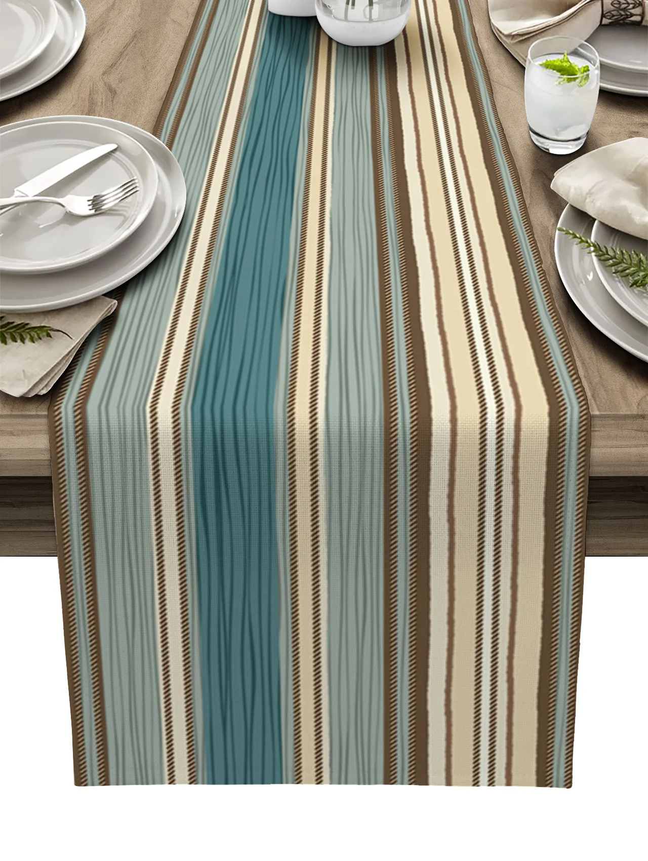 Striped Boho Teal Table Runner luxury Kitchen Dinner Table Cover Wedding Party Decor Cotton Linen Tablecloth
Striped Boho Teal Table Runner luxury Kitchen Dinner Table Cover Wedding Party Decor Cotton Linen Tablecloth