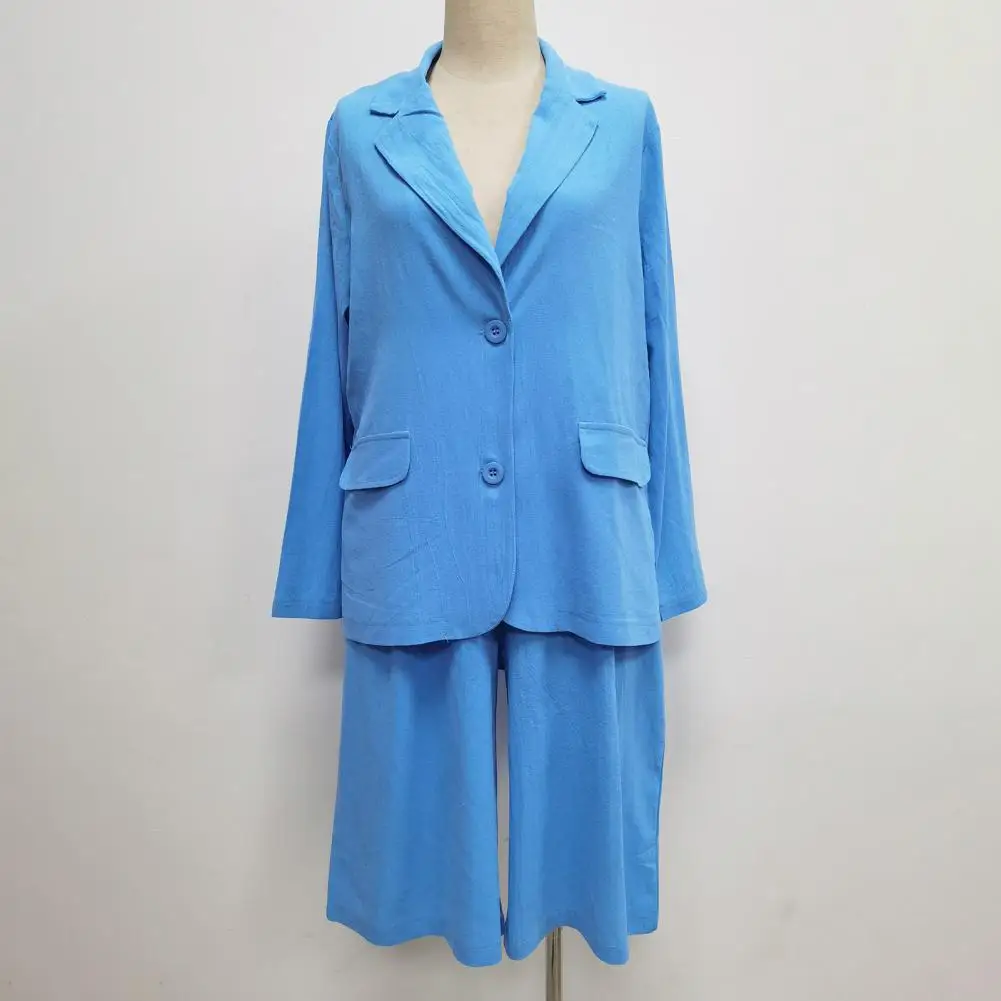 1 Set Blazer Half Shorts Solid Color Suit Coat Shorts Loose-fitting Buttons Outfit
1 Set Blazer Half Shorts Solid Color Suit Coat Shorts Loose-fitting Buttons Outfit