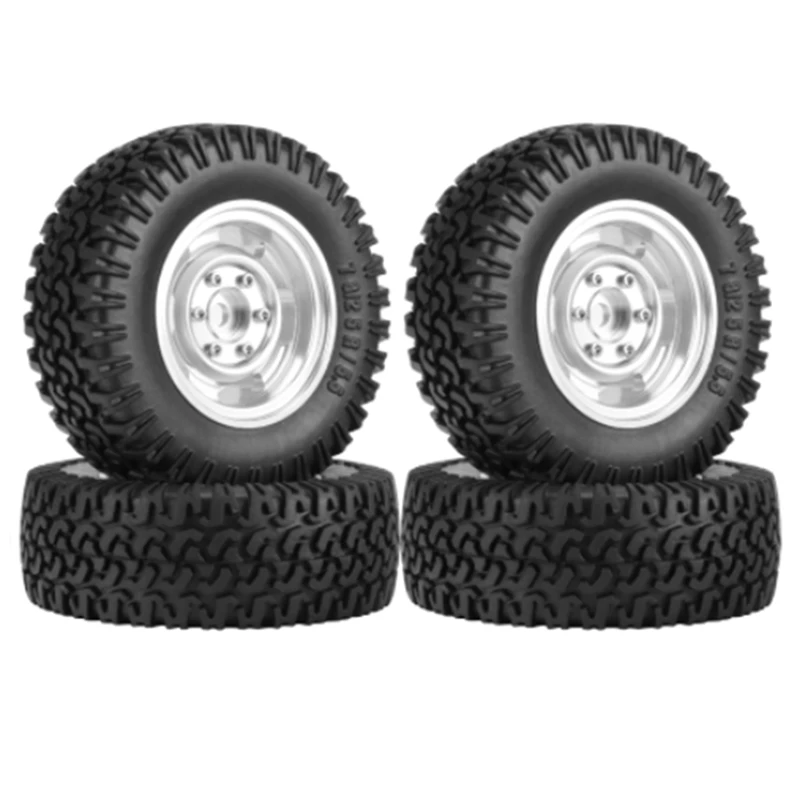 4PCS 76Mm 1.55 Inch Metal Beadlock Wheel Rim Tires Set For 1/10 RC Crawler Car Axial Yeti Jr RC4WD Tamiya CC01
4PCS 76Mm 1.55 Inch Metal Beadlock Wheel Rim Tires Set For 1/10 RC Crawler Car Axial Yeti Jr RC4WD Tamiya CC01