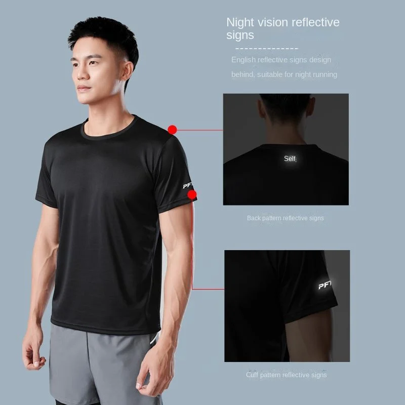 Модная быстросохнущая однотонная мужская футболка 2022, летняя дышащая стрейчевая футболка с короткими рукавами для тренажерного зала для м...
Модная быстросохнущая однотонная мужская футболка 2022, летняя дышащая стрейчевая футболка с короткими рукавами для тренажерного зала для м...