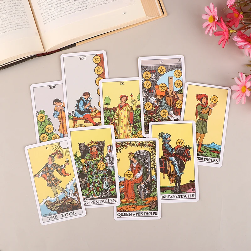 1Box English Version Oracle Card Deck Mysterious Divination Prophecy Fate Tarot Deck Card Party Table Card Board Game Supplies
1Box English Version Oracle Card Deck Mysterious Divination Prophecy Fate Tarot Deck Card Party Table Card Board Game Supplies