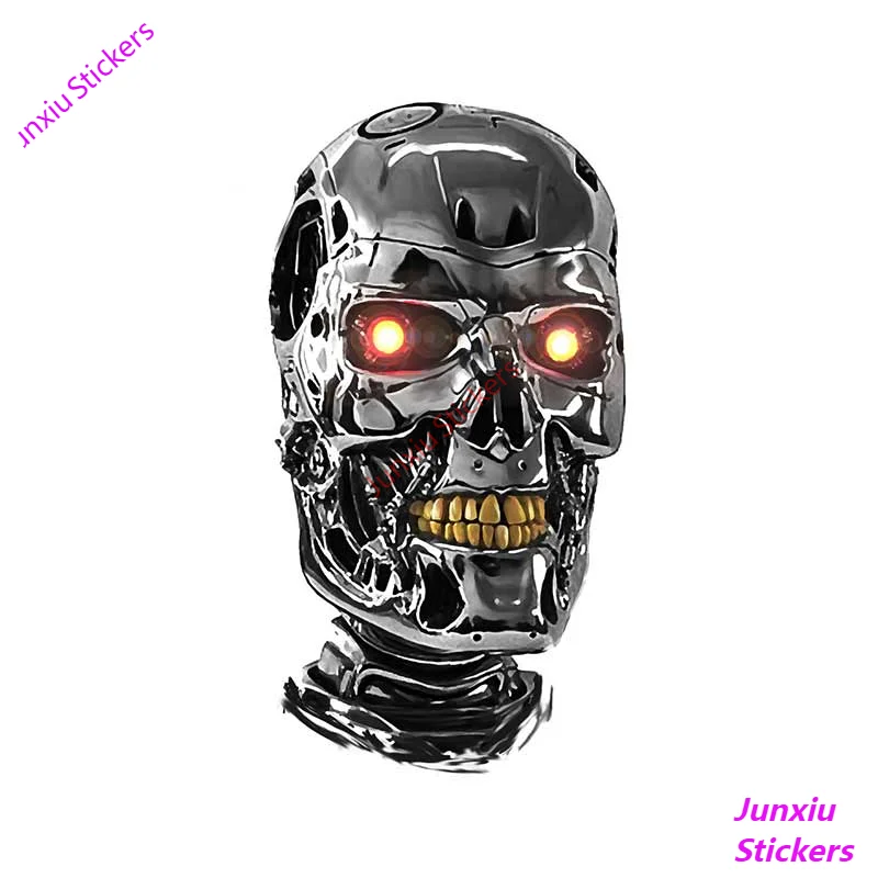 Terminator Head Fine SUV Car Stickers Waterproof Scratch-proof Sticker Bumper Decoration DIY Decal Car Decoration Decor KK13*7cm
Terminator Head Fine SUV Car Stickers Waterproof Scratch-proof Sticker Bumper Decoration DIY Decal Car Decoration Decor KK13*7cm