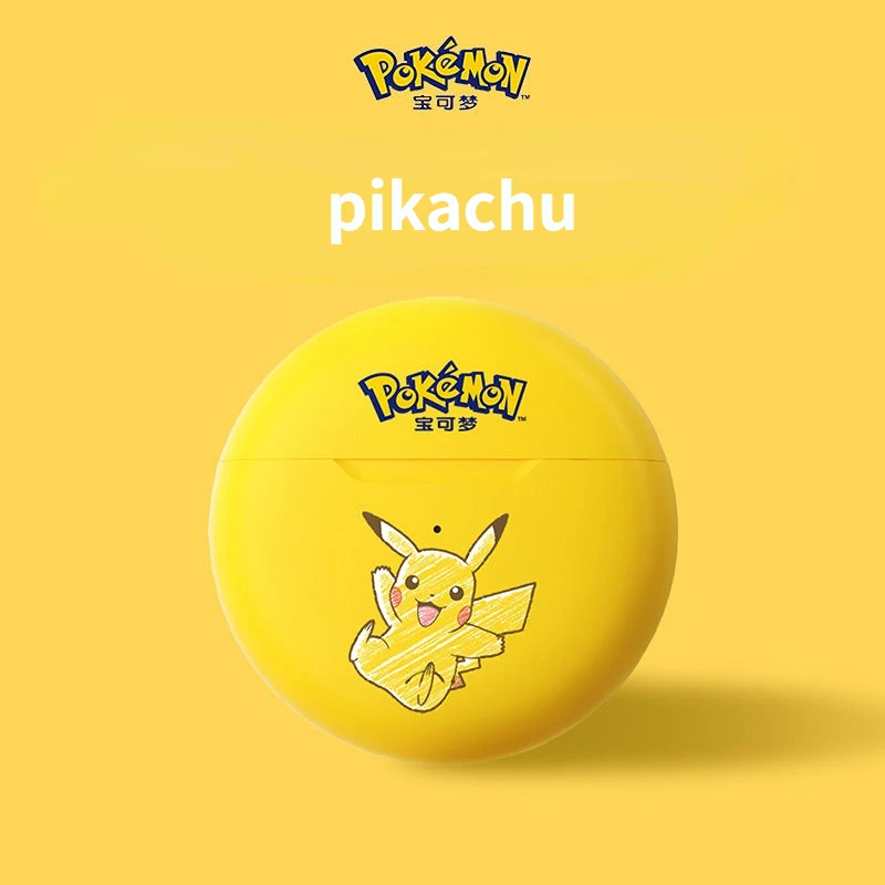 Cartoon Pikachu Psyduck Pokemon Anime New Real Wireless Bluetooth Headset Cute Male and Female Styles High-quality Earphone
Cartoon Pikachu Psyduck Pokemon Anime New Real Wireless Bluetooth Headset Cute Male and Female Styles High-quality Earphone