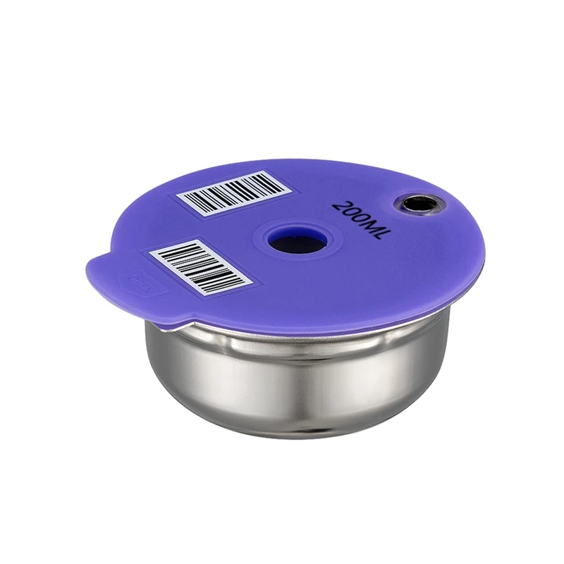 Reusable Coffee Capsule Pods For Machine Tassimo Series Refillable Filter Maker Pod
Reusable Coffee Capsule Pods For Machine Tassimo Series Refillable Filter Maker Pod