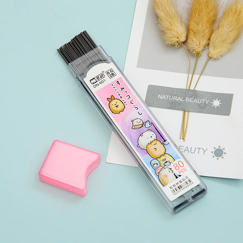 3 Tubes/lot Sumikko Gurashi 0.5mm/0.7mm Graphite Mechanical Pencil Lead Refill Core 2B Student Automatic Pencil Lead Stationery
3 Tubes/lot Sumikko Gurashi 0.5mm/0.7mm Graphite Mechanical Pencil Lead Refill Core 2B Student Automatic Pencil Lead Stationery