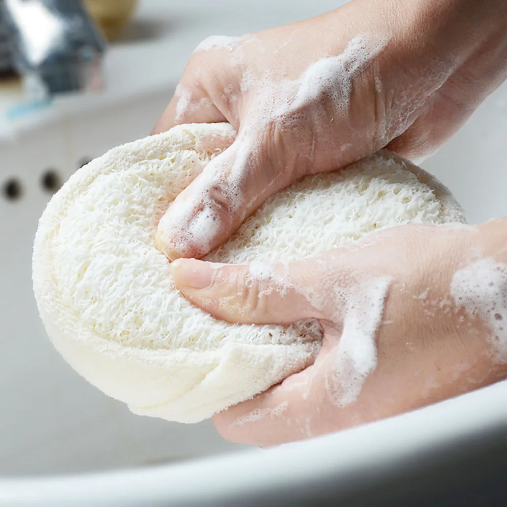 Natural Loofah Exfoliating Body Scrubber Bath Scrub Soft Sponge Shower Brushes Exfoliator Cleansing Massager Body Skin Care Tool
Natural Loofah Exfoliating Body Scrubber Bath Scrub Soft Sponge Shower Brushes Exfoliator Cleansing Massager Body Skin Care Tool