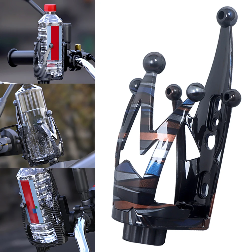 Motorcycle Water Bottle Holder Aluminum Alloy Handlebar Kettle Holder Crown Shape Adjustable Drink Holder for Bicycle E-Bike
Motorcycle Water Bottle Holder Aluminum Alloy Handlebar Kettle Holder Crown Shape Adjustable Drink Holder for Bicycle E-Bike