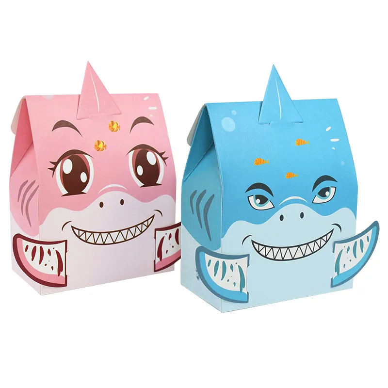 10pcs Shark Party Candy Box Baby Shower Paper Gift Boxes Under The Sea Shark Theme Kids Birthday Favors Gift Packaging Supplies
10pcs Shark Party Candy Box Baby Shower Paper Gift Boxes Under The Sea Shark Theme Kids Birthday Favors Gift Packaging Supplies