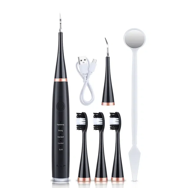 Электрическая звуковая зубная щетка с 3 насадками для взрослых и детей, водонепроницаемость IPX6, 5 режимов, Электрический Очиститель со встро...
Электрическая звуковая зубная щетка с 3 насадками для взрослых и детей, водонепроницаемость IPX6, 5 режимов, Электрический Очиститель со встро...