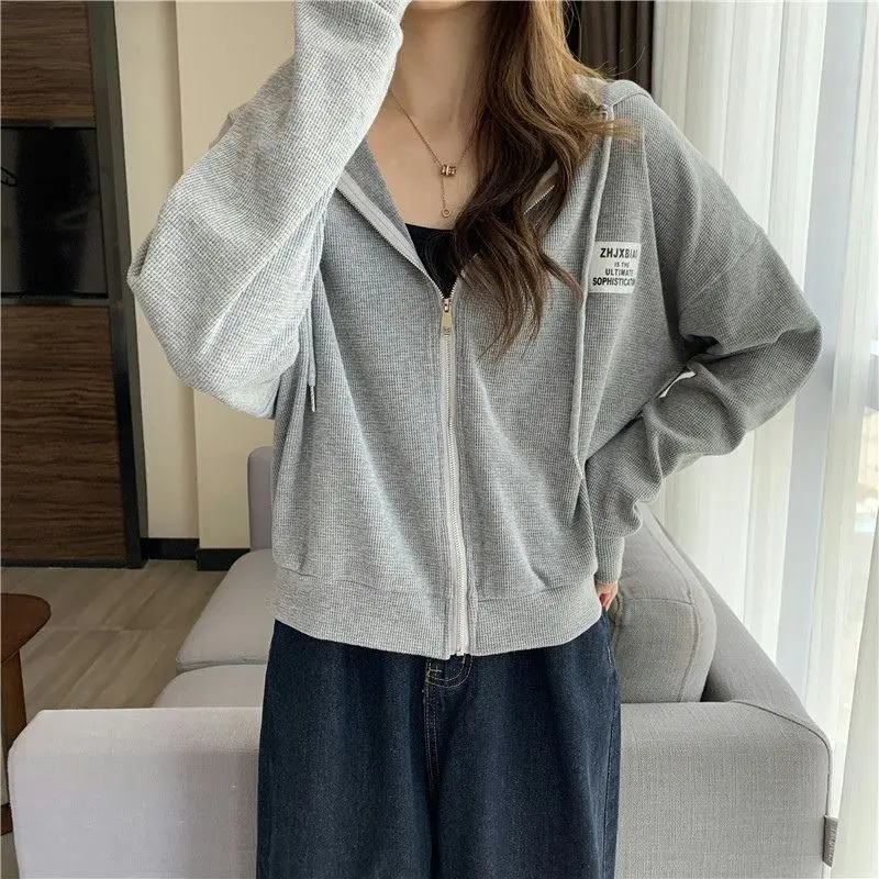 Yasuk Spring Winter Fashion Casual Zipper Women's Loose All-Match Sporty Girl Student Girl Print Hoodie Jacket Coat
Yasuk Spring Winter Fashion Casual Zipper Women's Loose All-Match Sporty Girl Student Girl Print Hoodie Jacket Coat