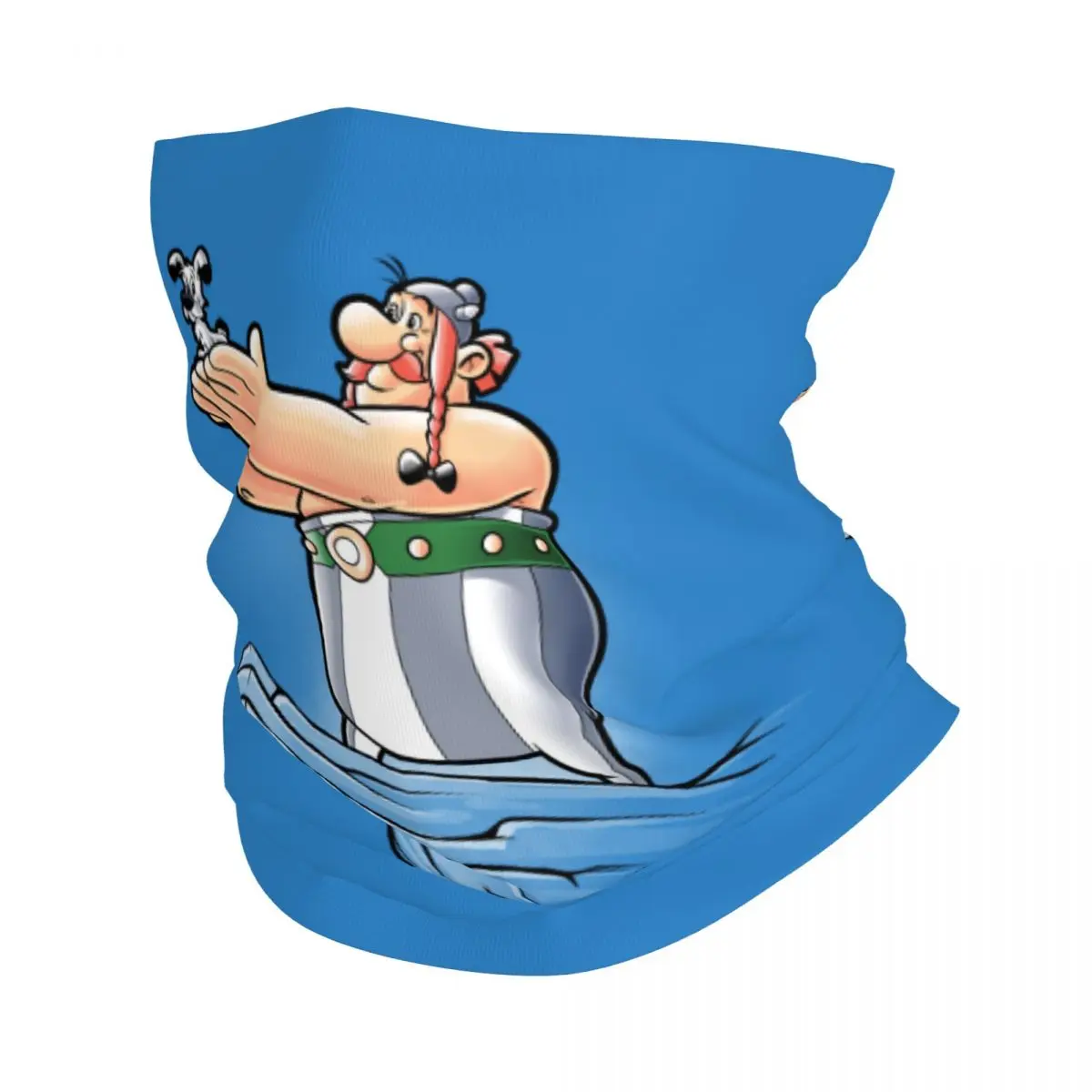 

Бандана Dogmatix Asterix и Obelix, зимний обогреватель шеи, мужской ветрозащитный шарф для лица, для походов, Забавный аниме-Гетр, повязка на голову