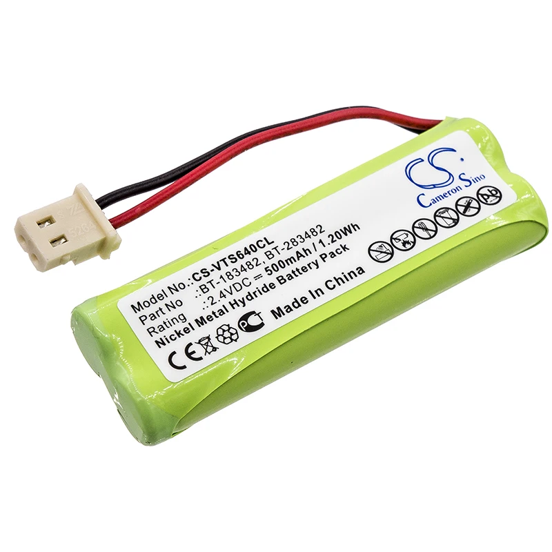 

CS Cordless Phone Battery for V Tech 89134801 DS6401 6421 6421-1 2 3 4 DS6422 6425 LS6425 6426 Fits 89-1348-01 BT183482 283482