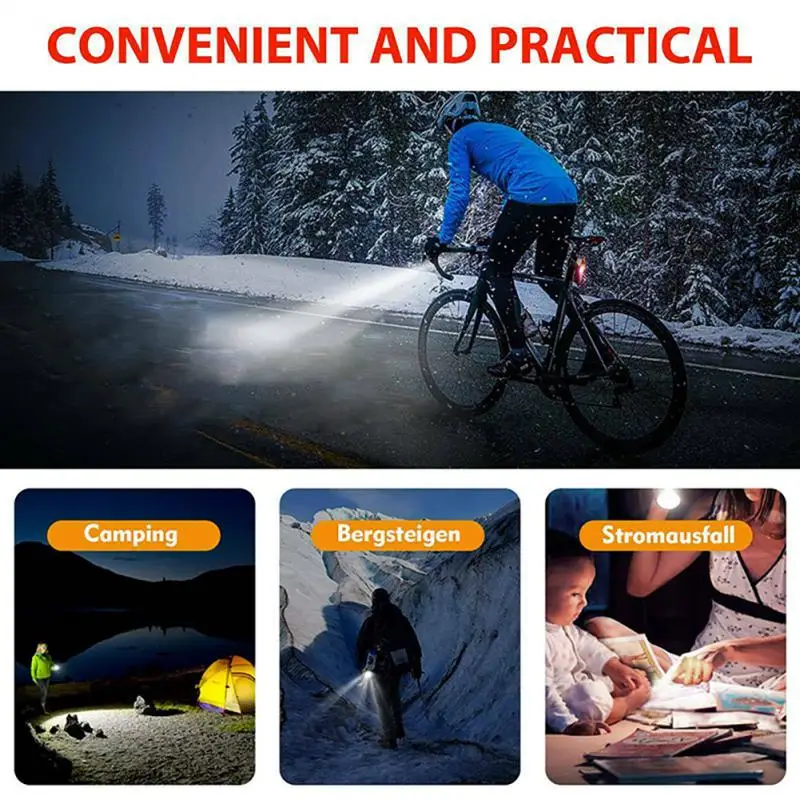 Bicycle Light 300 Mah Waterproof High-quality Usb Charging The New Listing Cycling Accessories Cycling Light 3 Light Modes
Bicycle Light 300 Mah Waterproof High-quality Usb Charging The New Listing Cycling Accessories Cycling Light 3 Light Modes