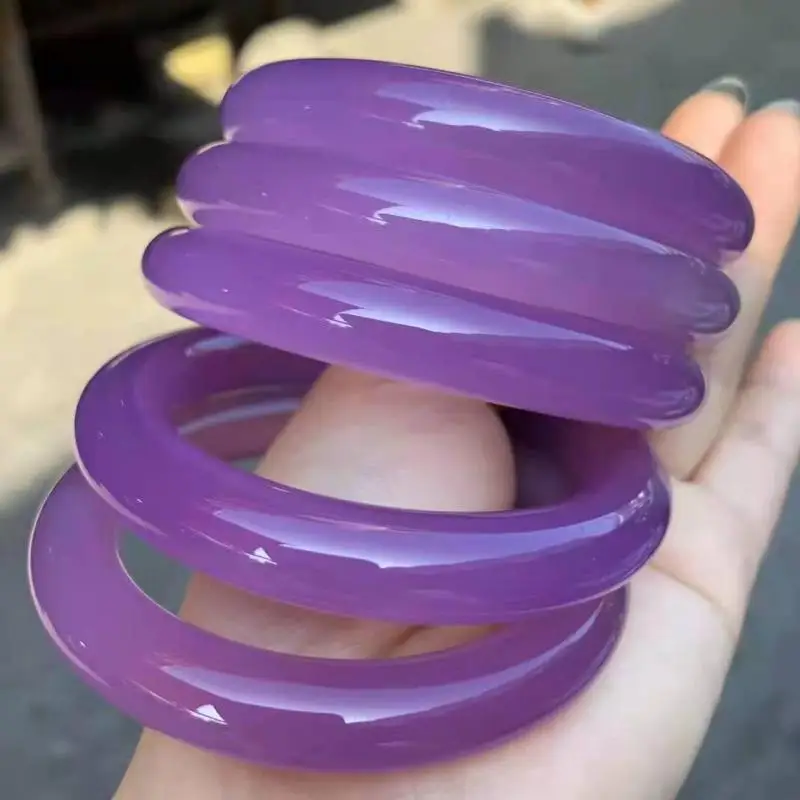 Send Certificate Purple Jade Bangle Women Lucky Amulet Genuine Natural Certified Jades Stone Bangle Jadeite Bracelets Jewellery
Send Certificate Purple Jade Bangle Women Lucky Amulet Genuine Natural Certified Jades Stone Bangle Jadeite Bracelets Jewellery
