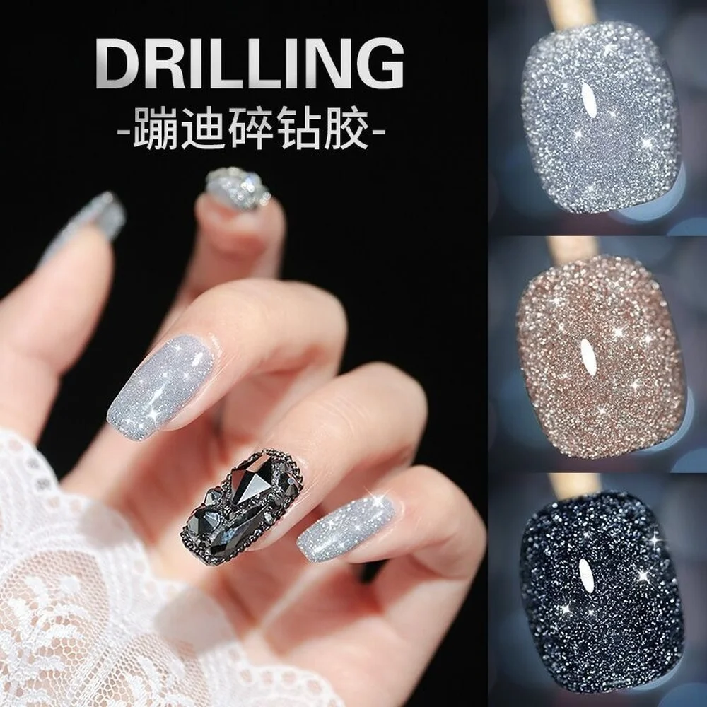 polish for Disco Diamond In The Debris Glue 2021 New Flash Reflective Nail Polish Finger Phototherapy Plastic Gel Nail Nail Art
polish for Disco Diamond In The Debris Glue 2021 New Flash Reflective Nail Polish Finger Phototherapy Plastic Gel Nail Nail Art